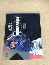 2022 Topps Baseball Generation Now Austin Meadows Tampa Bay Rays #GN-25 M35