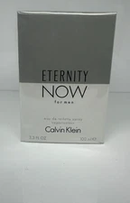 Eternity Now Calvin Klein 3.3 3.4 Oz 100ml EDT Spray For Men