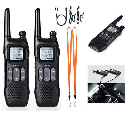 Radioddity Walkie Talkie Funkgerät 16 Kanäle 4km Reichweite Outdoor Baustelle