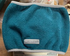 Adults Unisex POWDERLINE Turquoise Fleece Gaiter Neck Warmer, One Size