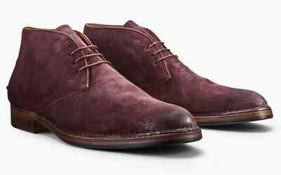 JOHN VARVATOS Boot Shoe Mens Suede ( Size 11.5 ) Reg$700 