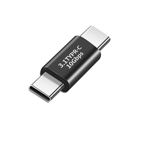 Elbow 90 Degree Fast Charging 10Gbps OTG Adapter USB 3.1 Type-C AV Converter - Photo 8 sur 12