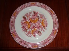Ridgway Red And White Dinner Plate CANTERBURY