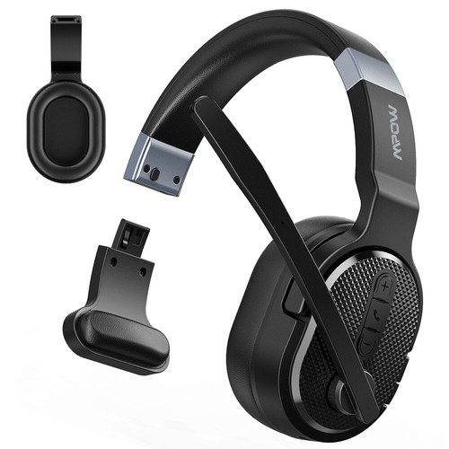 Mpow Bluetooth Trucker Headset Single/Dual Ear Wireless Headset for PC Drivers - Picture 19 of 19