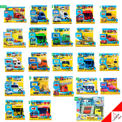 Tayo Little Bus 23 Type Mini Car Collection Friction Gear Toy Animation 2022