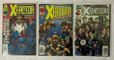 X-Factor 1998 #131 132 146 FN/VF All Newsstands Lot Of 3 Marvel