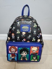 Loungefly My Hero Academia Character Mini Backpack Bookbag EXCLUSIVE