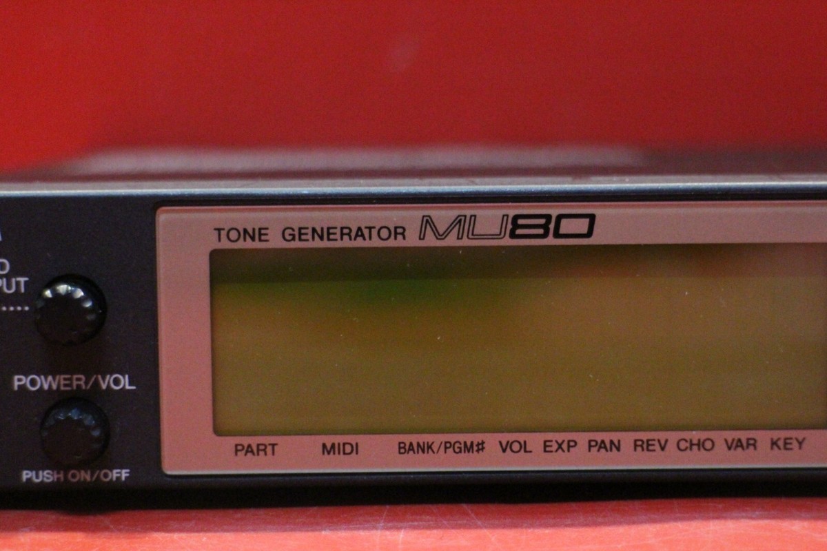 USED YAMAHA MU80 XG Tone Generator Module MU 80 World