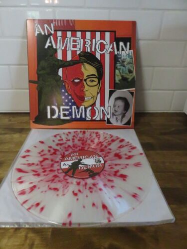 Jack Grisham ~ An American Demon ~ Splattered Vinyl ~ Signed Limited! - Afbeelding 1 van 16