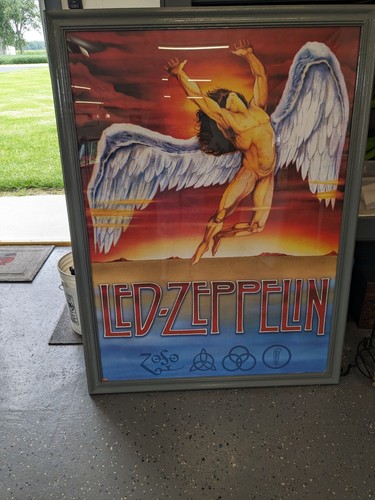 Led Zeppelin 38.5" X 53"inch rolled Poster BIG NO FRAME