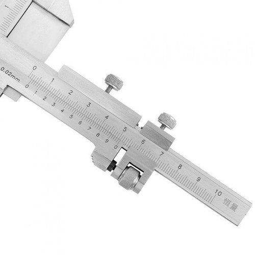 Stainless Steel Gear Tooth Vernier Caliper Thickness Gauge Measuring Tools M1-26 - Picture 4 of 8