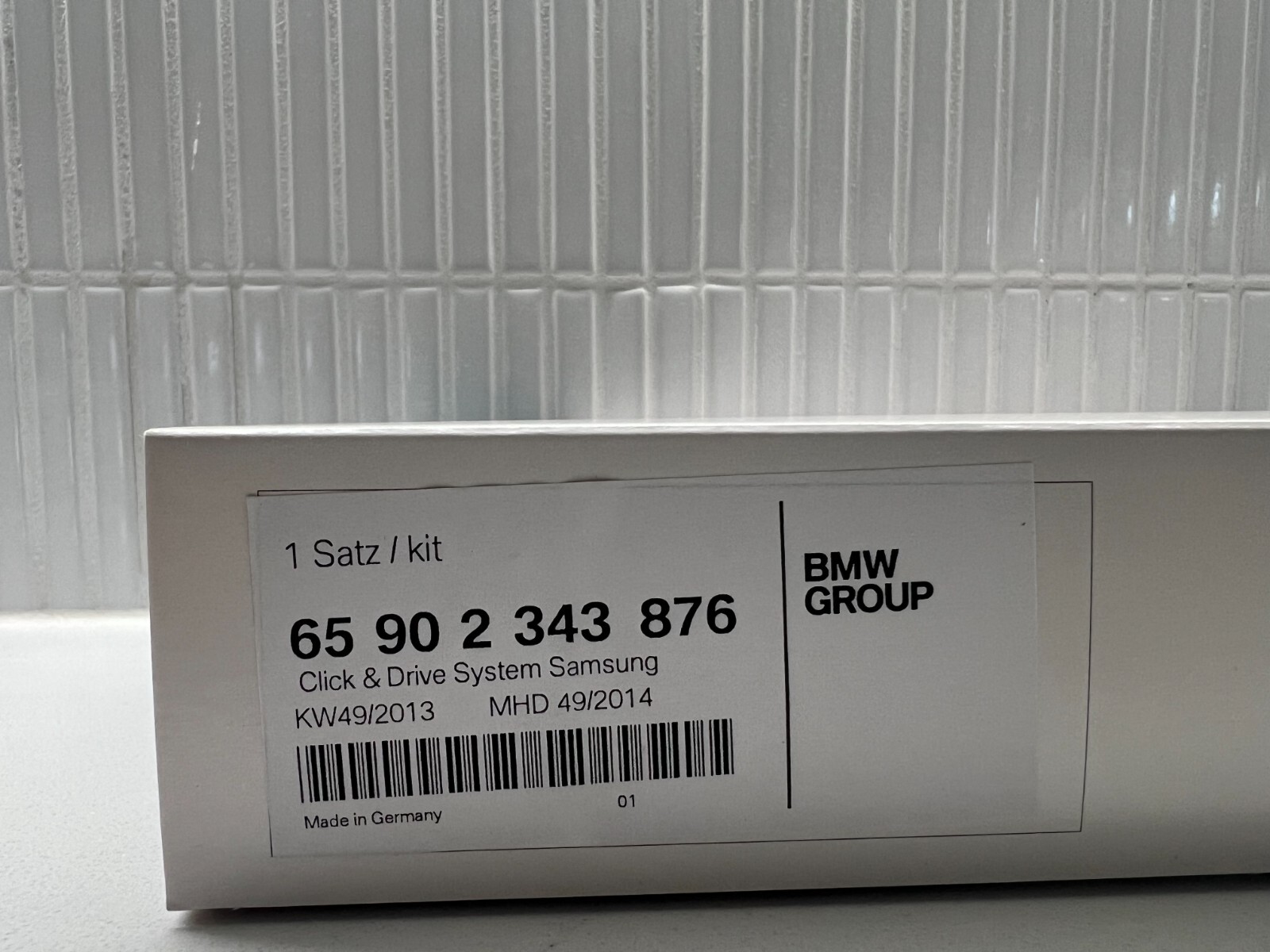 BMW Click & Drive System for Samsung Galaxy S2 & S3 65902343876  