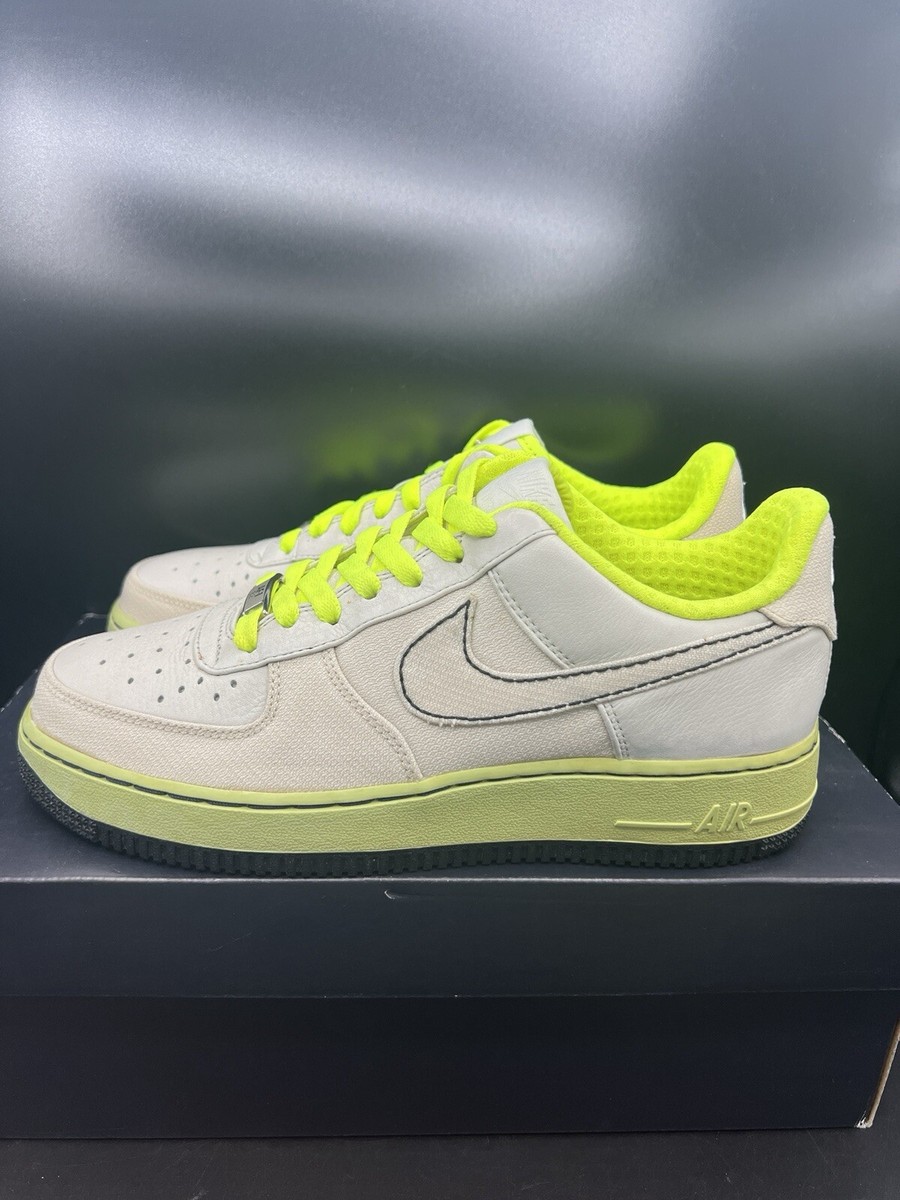Nike Air Force 1 Low Premium Light Bone Volt (GS) Size 6Y / 7.5 Wmn’s 315517-003 Nike-Air-Force-1-Low-Premium-  main image 2