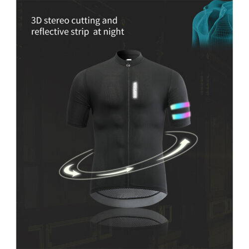 WOSAWE Radsport Trikot Team Fahrrad Trikot Radfahren Kleidung Rennrad Gel kurzes - Bild 15 von 23