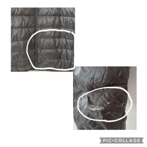 Uniqlo Ultra Light Daunenjacke Herren Gr. L Schwarz Uni Nylon - Bild 9 von 10