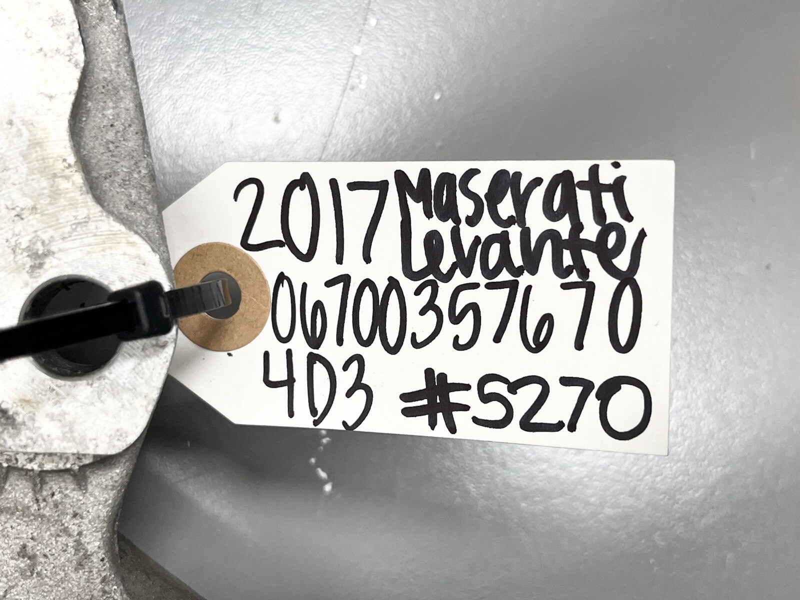 ⭐️2017-2022 MASERATI LEVANTE AUTOMATIC TRANSMISSION SUPPORT BRACKET 6701055900