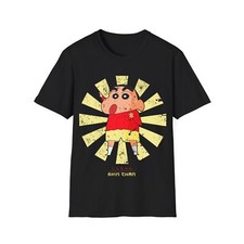 Crayon Shin Chan Retro Japanese Men's Fitted Short Sleeve Tee