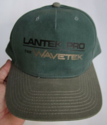 LANTEK PRO FROM WAVETEK SNAPBACK HAT CAP, 100% COTTON, OSFA, EXCELLENT!