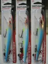 LOT Of 3 SMITHWICK Perfect 10 Rogue CHINA  " HALF TON HERING"  CHINA