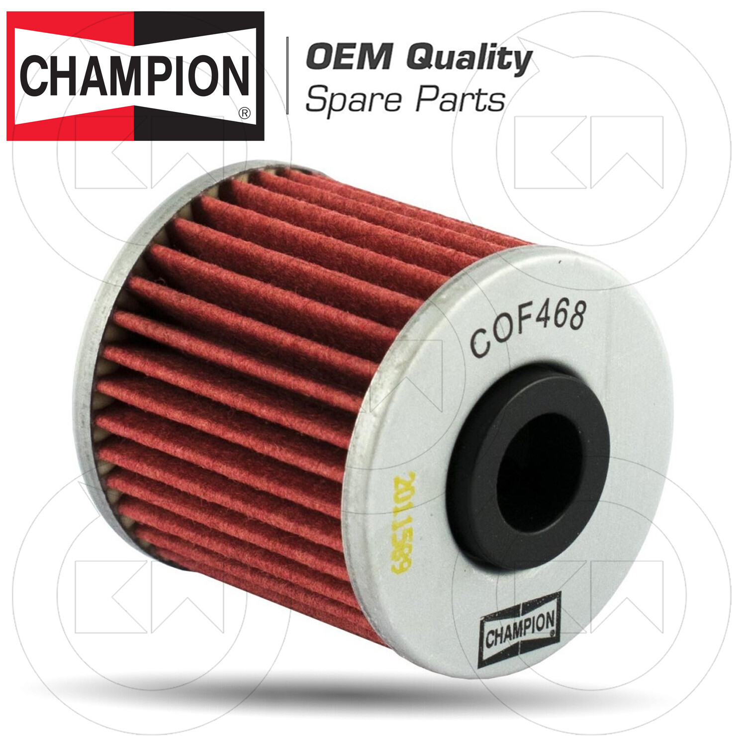 FILTRO OLIO MOTORE CHAMPION COF468 KYMCO X-CITING 400 2012 2013 2014 2015 2016
