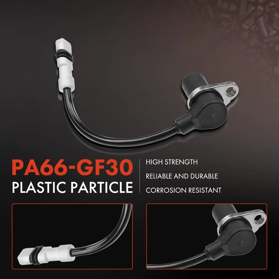 4x Sensor de velocidad de rueda ABS delantero y trasero para Porsche 911 1999-2005 Boxster 97-04 Foto 4 de 4