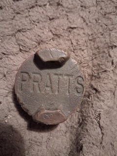 Vintage Brass Petrol Can 2 gallon pratts