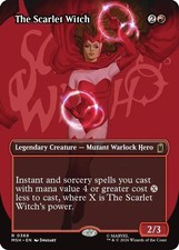 The Scarlet Witch (Borderless) 368 Marvel Super Heroes MTG Foil NM