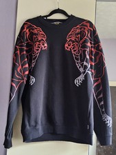 Felpa girocollo Iuter doppia Nepal ricamata XL 100% cotone (rara)
