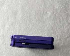 Nintendo 3DS Midnight Purple Handheld Console System-Bundle Lot-Tested-READ!!!