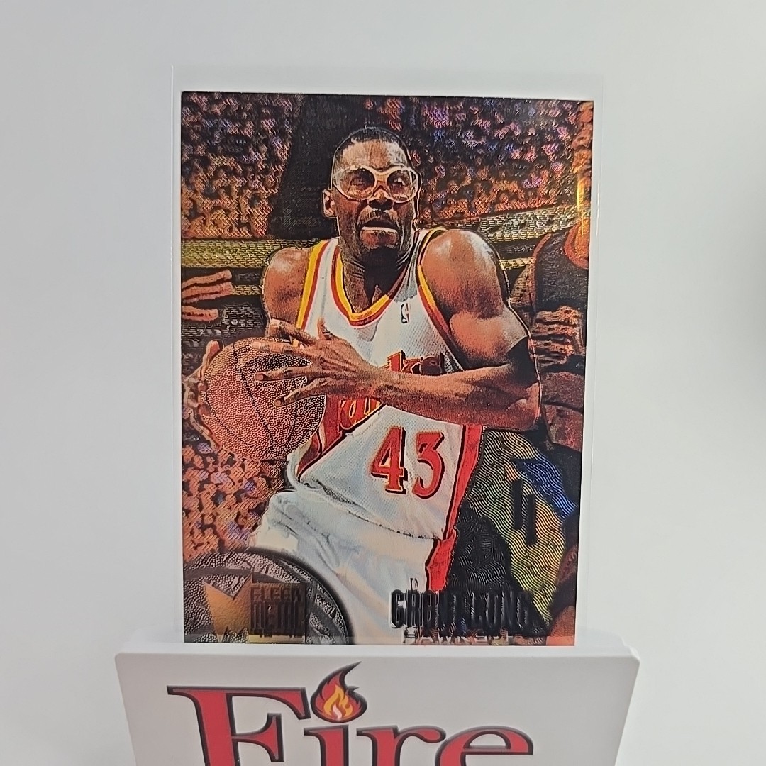 1995-96 Fleer Metal - Grant Long #3 Atlanta Hawks