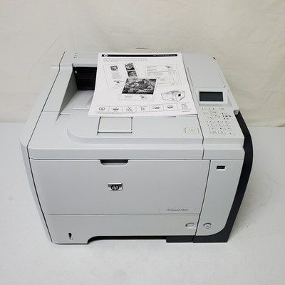 HP LaserJet P3015 Black & White Printer 8.6K Page Count LOW USE FULL TONER