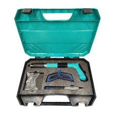 Metal Plate Nailer Multifunction Wall Fastening Tool Rivet Gun + 100 Nails