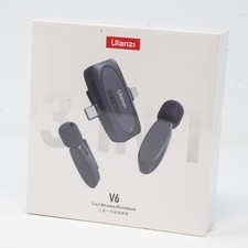 ULANZI V6 Wireless Lavalier Microphone for Smartphones NEW IN BOX UNOPENED