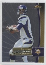 2012 Topps Finest Christian Ponder #75 9hm