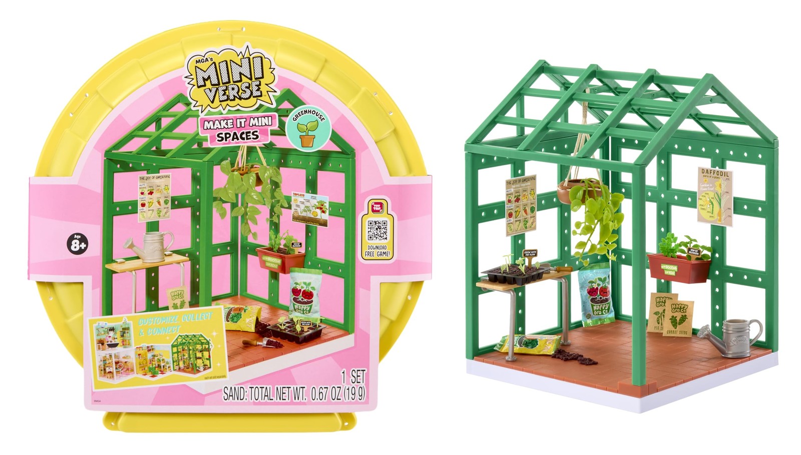 MGAs Miniverse Make It Mini Spaces Greenhouse BAU-Set Individuell Gestalten 9290₽