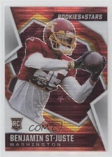 2021 Panini Rookies & Stars Red Pulsar Prizm Benjamin St-Juste #195 0lt3