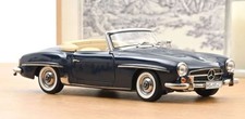 NOREV,MERCEDES-BENZ 190 SL 1957 Medium Blue, 1/18, NOREV183403