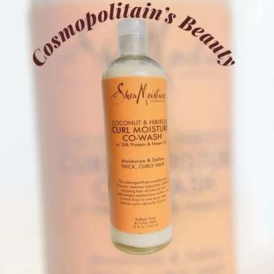 Après-shampoing CO-WASH Coco & Hibiscus 237ml De Chez Shea Moisture, - Photo 1/4