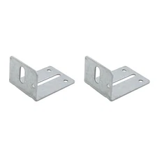 2PCS Garage Door Track Jamb Bracket Track Jamb Bracket Heavy Duty Track 