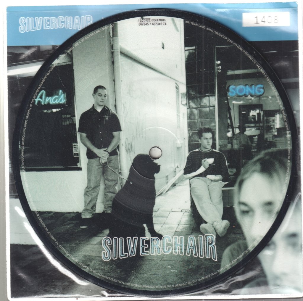 Silverchair Ana's Song 7"" vinyl UK Murmur 1999 Pic disc 7"" with numbered insert
