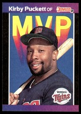 Kirby Puckett 1989 Donruss #BC-1 Twins MLB READ FREE SHIPPING AutographDen