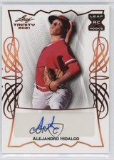 2021 Leaf Trinity Alejandro Hidalgo #BA-AH1 Auto 1r8u