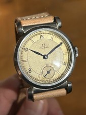 OMEGA Scarab Art Deco Wristwatch circa 1930s Cal. 26.5 SOB T2