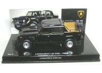 Lamborghini Lm 002 (Black) 1986 1:43 Minichamps In Ovp Mit Acrylhaube