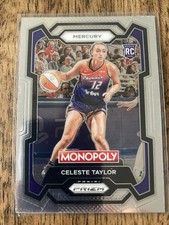 CELESTE TAYLOR 2024 Prizm Monopoly ROOKIE Card!! #66 PHOENIX MERCURY