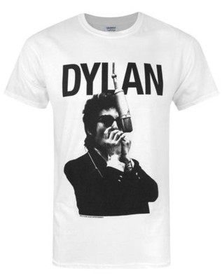 Bob Dylan T-shirt HARMONICA bruce springsteen neil young beatles rolling stones