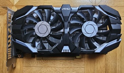 MSI Nvidia GeForce GTX 1050 Ti 4GT OC 4GB VRAM GDDR5 Grafikkarte PC Gaming GPU