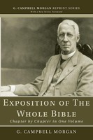 Exposition Of The Whole Bible G. Campbell Morgan Taschenbuch Englisch 2010