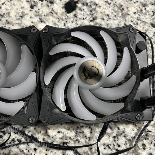 MSI MAG CoreLiquid C360 - chłodnica cieczy procesora AIO ARGB - STAN BARDZO DOBRY - Zdjęcie 8 z 13