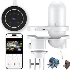 WiFi Automatic Fish Feeder for Aquariums, Sma...